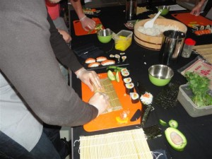 Atelier sushis de niveau avancé