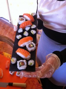 cours de sushis à domicile