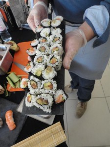 Le plateau sushis de Franco