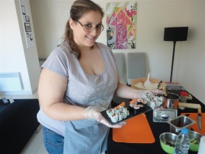 Sandrine de century 21 vous présente ses Sushis