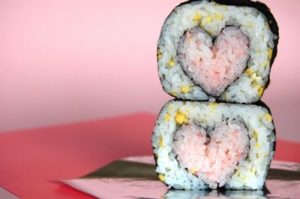 idées cadeaux saint valentin 2017 en sushi