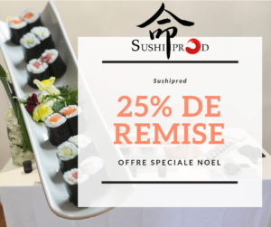 Idée cadeau noël 2018 Sushiprod